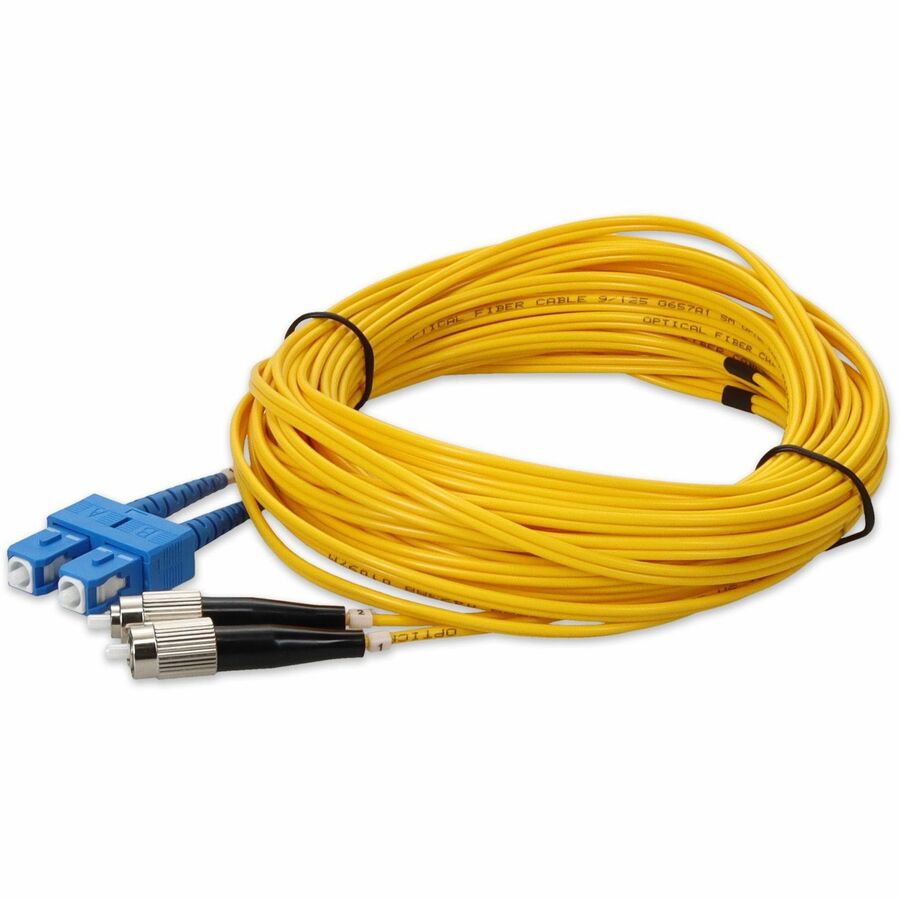 AddOn Fiber Optic Duplex Patch Network Cable ADD-SC-FC-10M9SMF