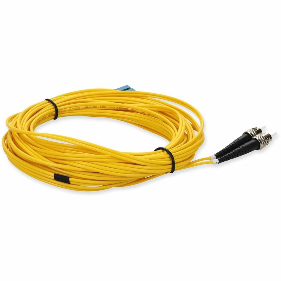 AddOn Fiber Optic Duplex Patch Network Cable ADD-ST-LC-5M9SMF-TAA