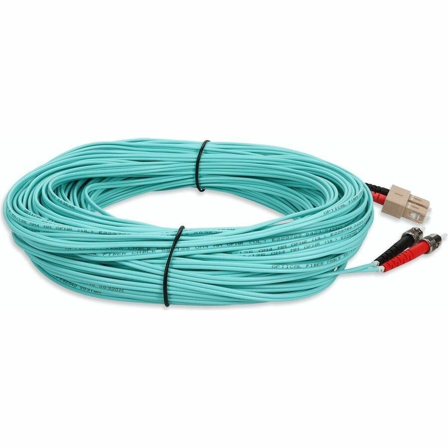 AddOn Fiber Optic Duplex Patch Network Cable ADD-ST-SC-20M5OM4TAA