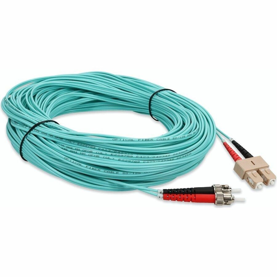 AddOn Fiber Optic Duplex Patch Network Cable ADD-ST-SC-20M5OM4TAA