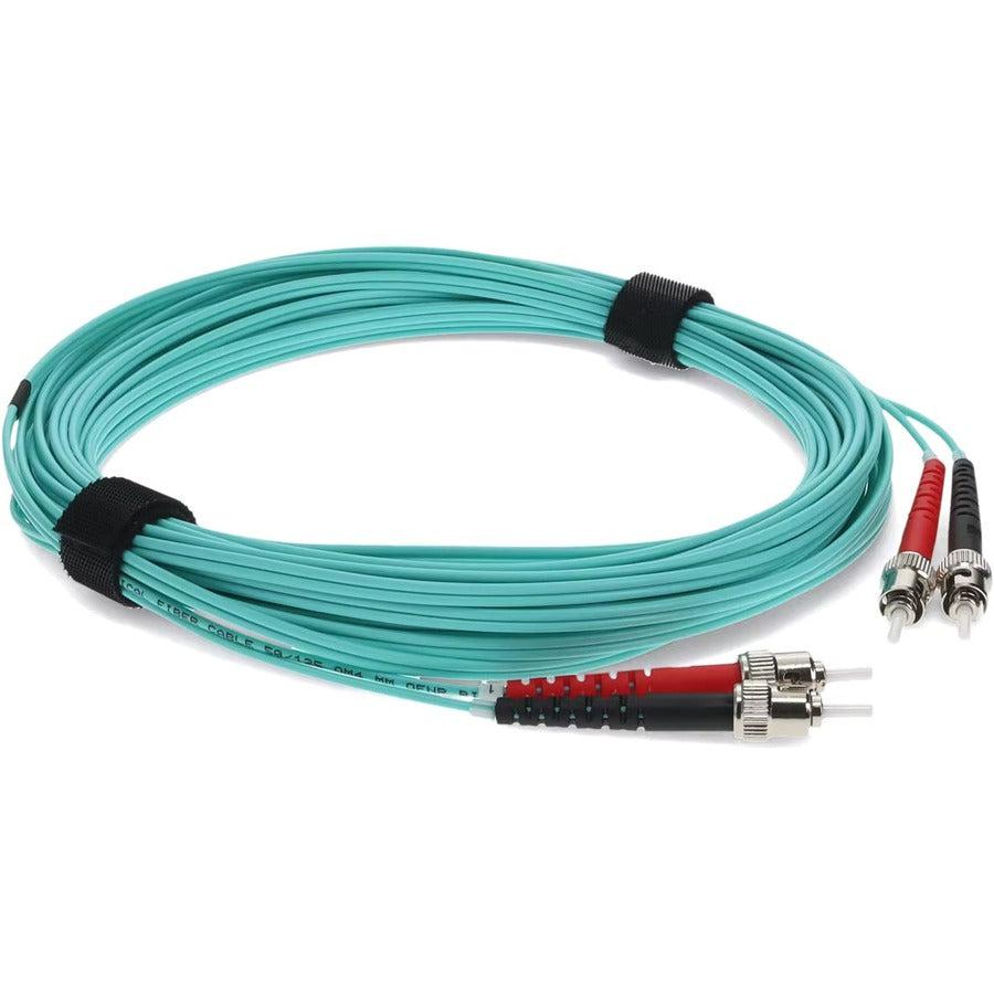 AddOn Fiber Optic Duplex Patch Network Cable ADD-ST-ST-10M5OM4TAA