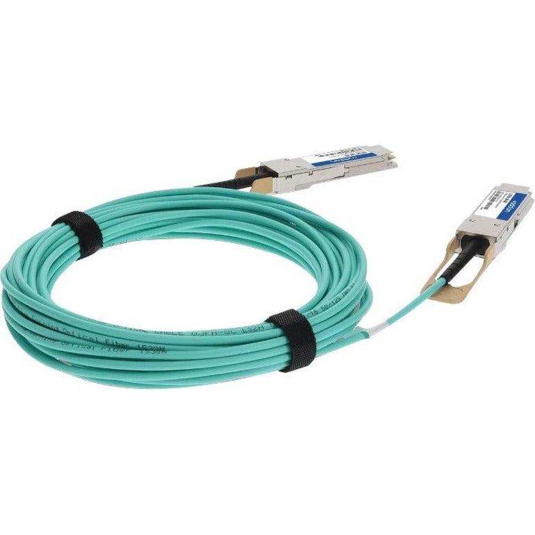 AddOn Fiber Optic Network Cable 100G-QSFP-QSFP-AOC