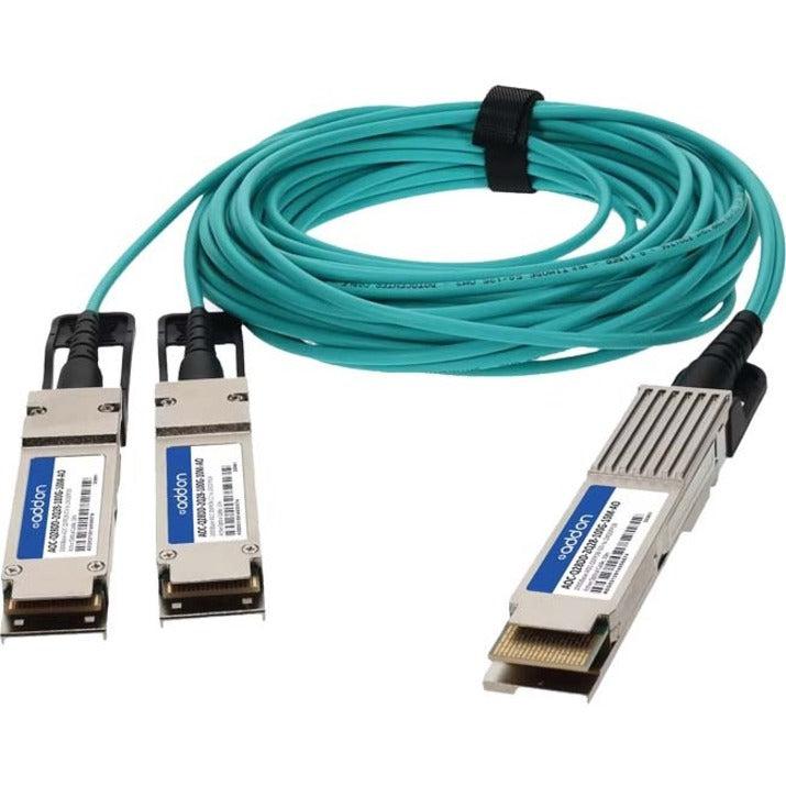 AddOn Fiber Optic Network Cable AOCQ28DD2Q28100G15MA