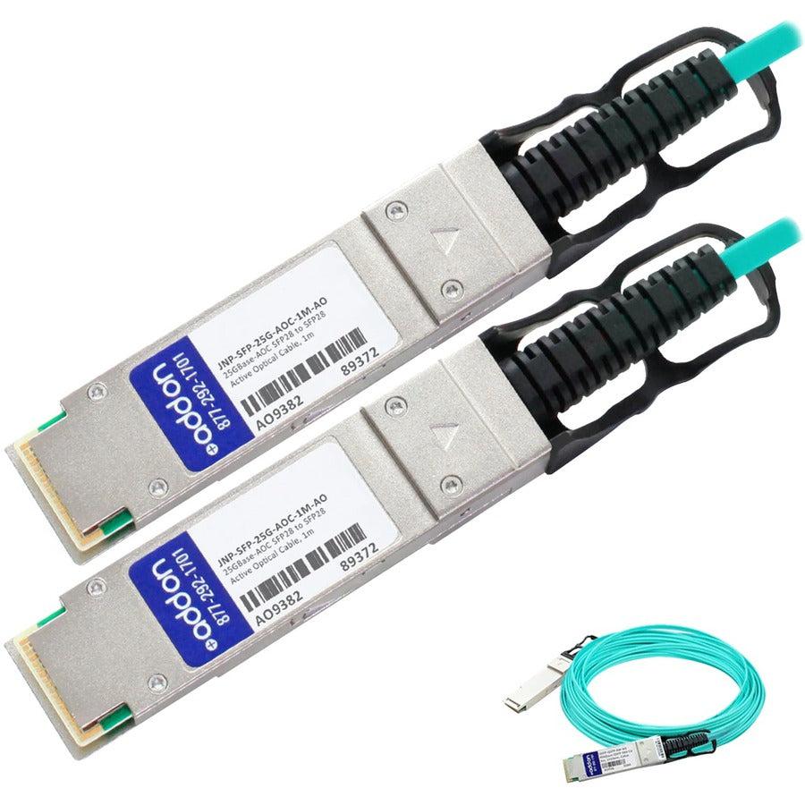 AddOn Fiber Optic Network Cable JNP-SFP-25G-AOC1M-AO