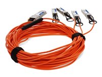 AddOn Fiber Optic Network Cable QSFP-4SFP-AOC3M-OE-AO