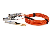 AddOn Fiber Optic Network Cable QSFP-4SFP-AOC3M-OE-AO