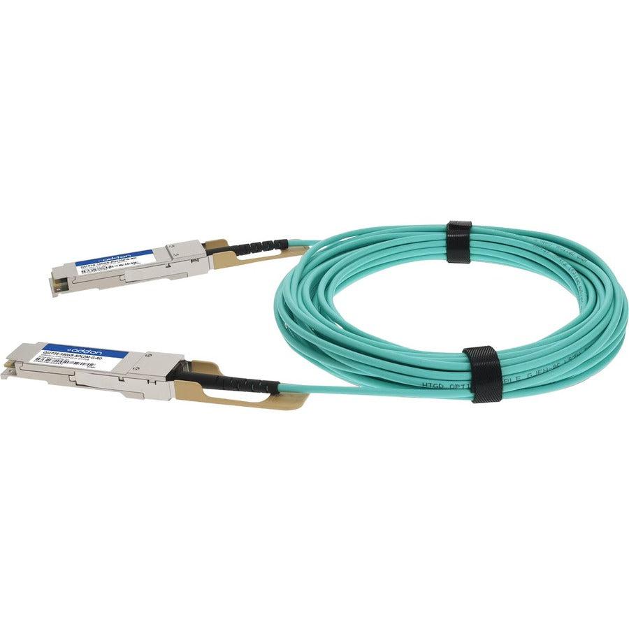 AddOn Fiber Optic Network Cable QSFP28-100GBAOC2MGAO
