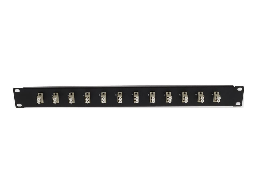 AddOn - Fiber-optic adapter plate - LC x 12