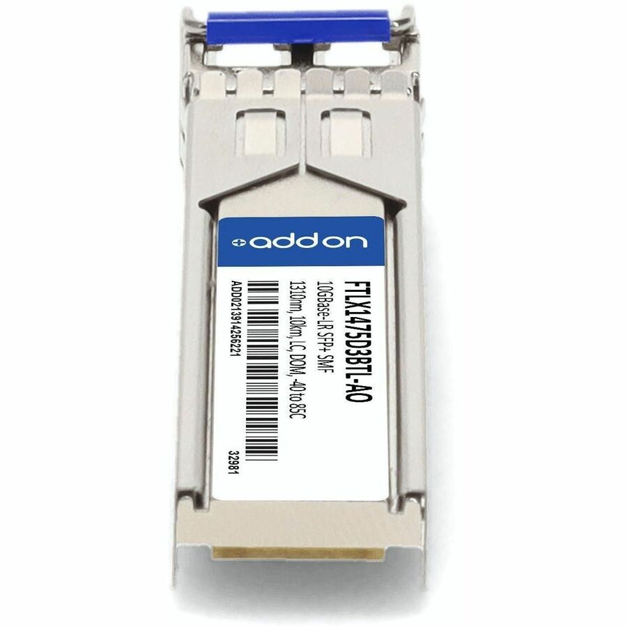 AddOn Finisar SFP+ Module - For Data Networking, Optical Network - 1 x LC 10GBase-LR