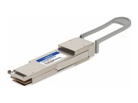 AddOn Fortinet QSFP+ Module - For Data Networking, Optical Network - 1 x LC 40GBase-SR