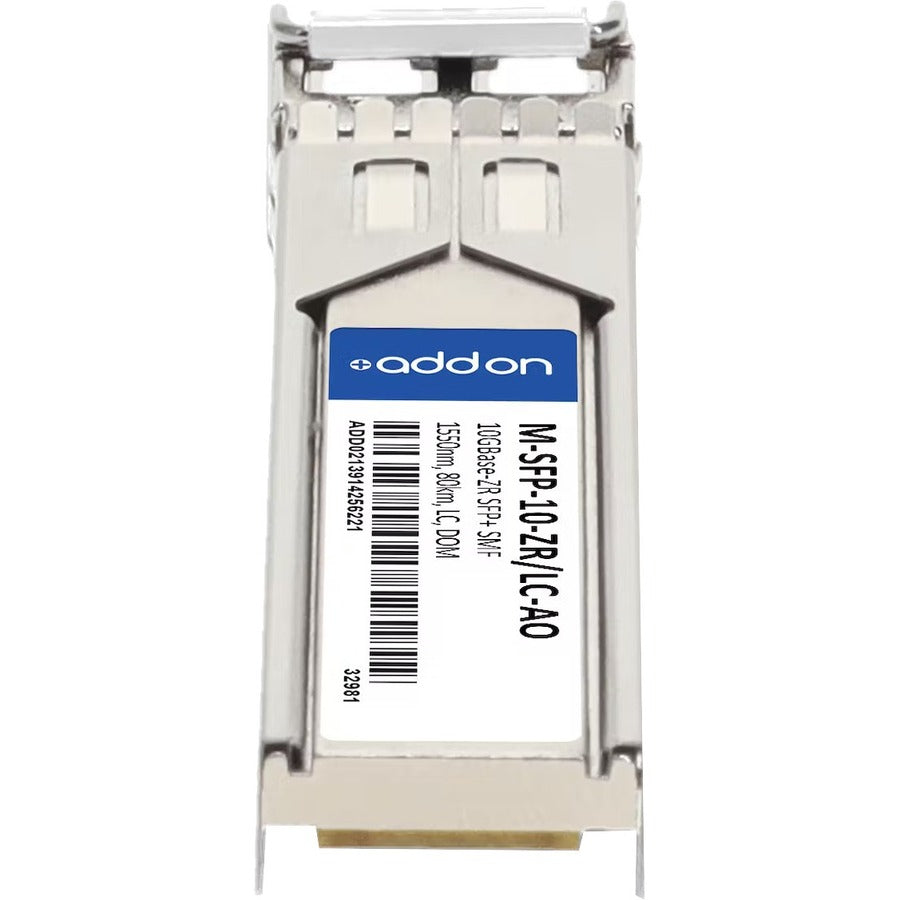 AddOn Hirschmann SFP+ Module - For Data Networking, Optical Network - 1 x LC 10GBase-ZR