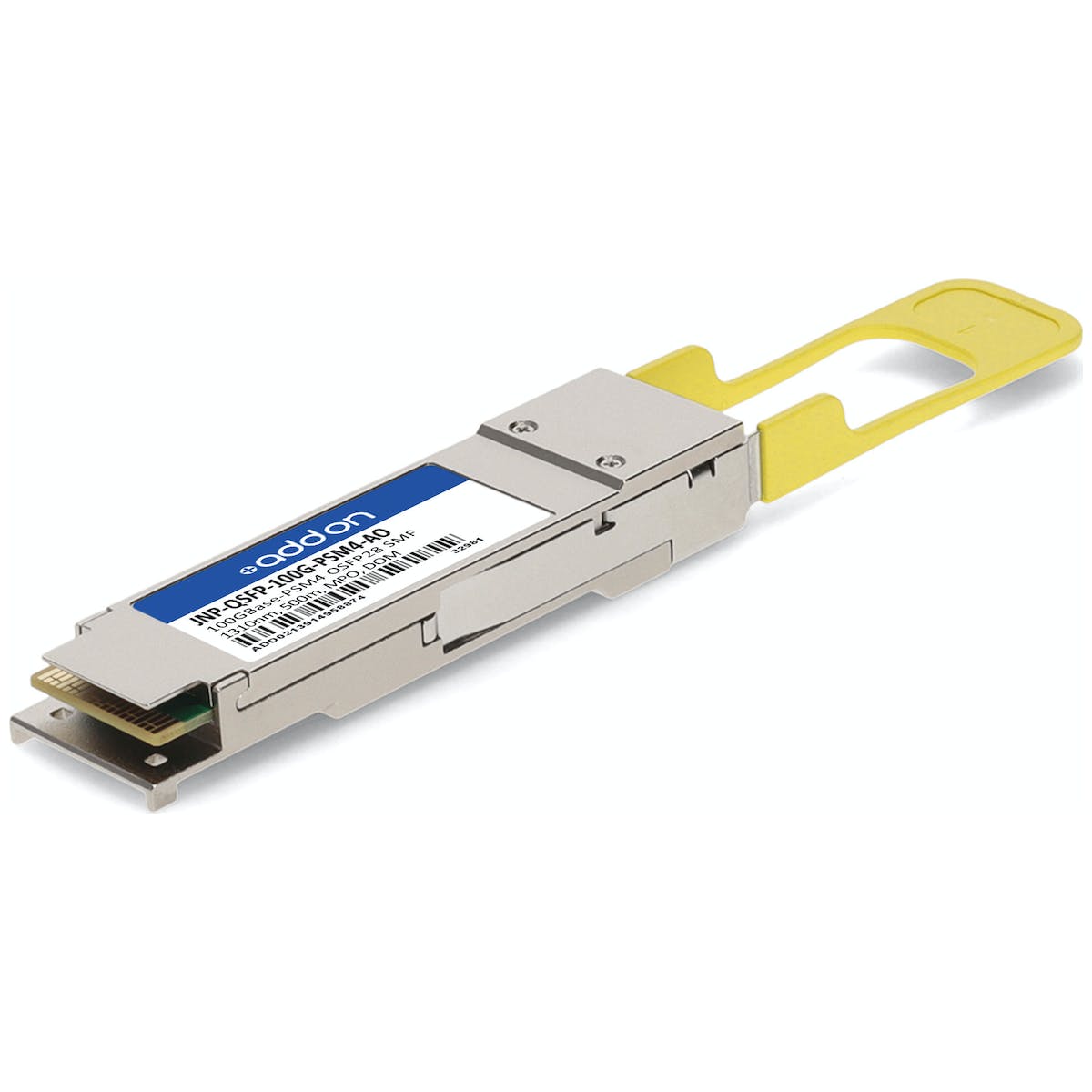AddOn Juniper Networks JNP-QSFP-100G-PSM4 Compatible TAA Compliant 100GBase-PSM4 QSFP28 Transceiver (SMF, 1310nm, 500m, MPO, DOM) JNP-QSFP-100G-PSM4-AO