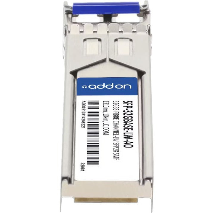 AddOn MSA and TAA 32GBase-LW SFP+ Transceiver (SMF, 1310nm, 10km, LC, DOM) - For Data
