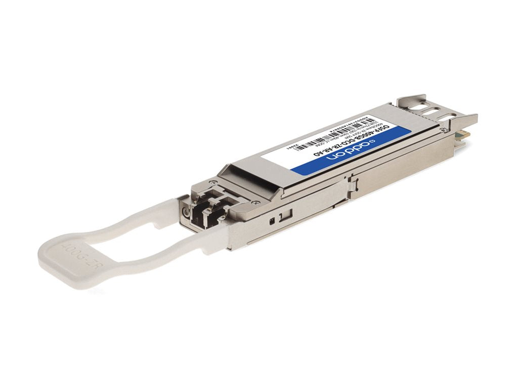 AddOn - OSFP transceiver module - 400GbE - 400GBase-ZR - LC single-mode - up to 24.9 miles - 1528.77-1567.13 nm - TAA