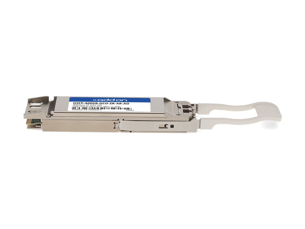 AddOn - OSFP transceiver module - 400GbE - 400GBase-ZR - LC single-mode - up to 24.9 miles - 1528.77-1567.13 nm - TAA