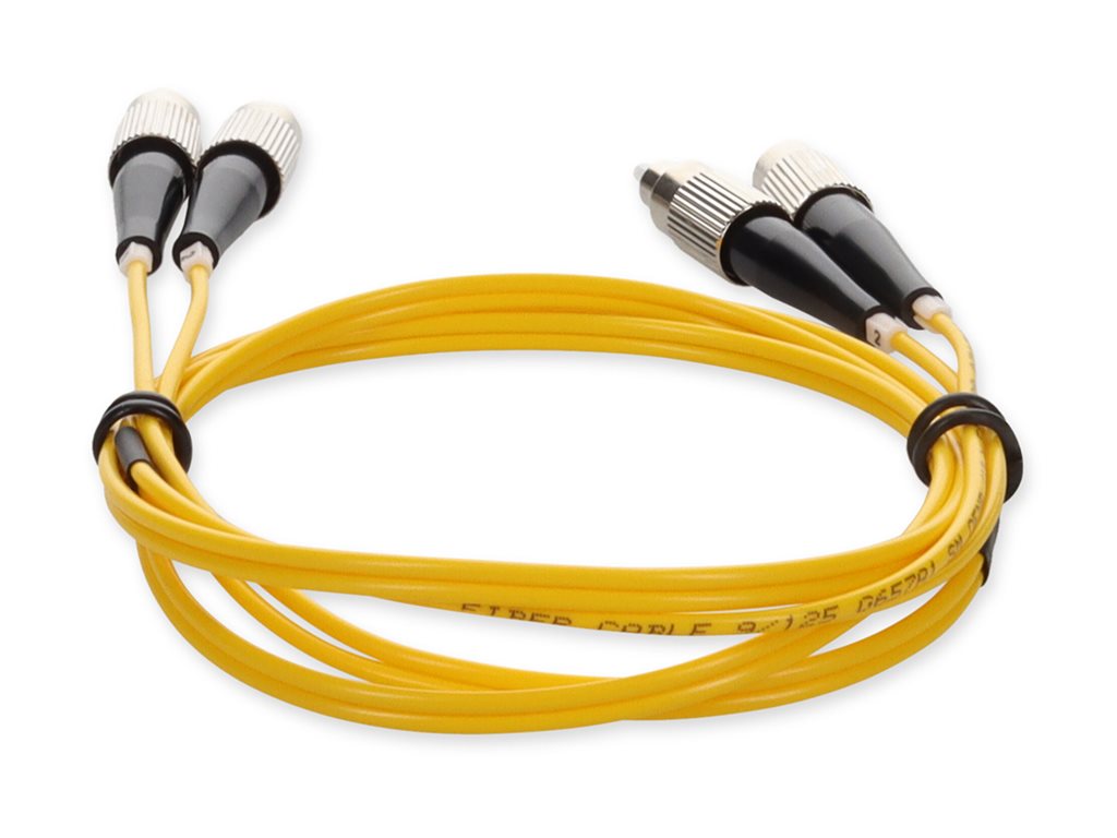 AddOn - Patch cable - FC/UPC single-mode (M) to FC/UPC single-mode (M) - 2 m - fiber optic - duplex - 9 / 125 micron - 1