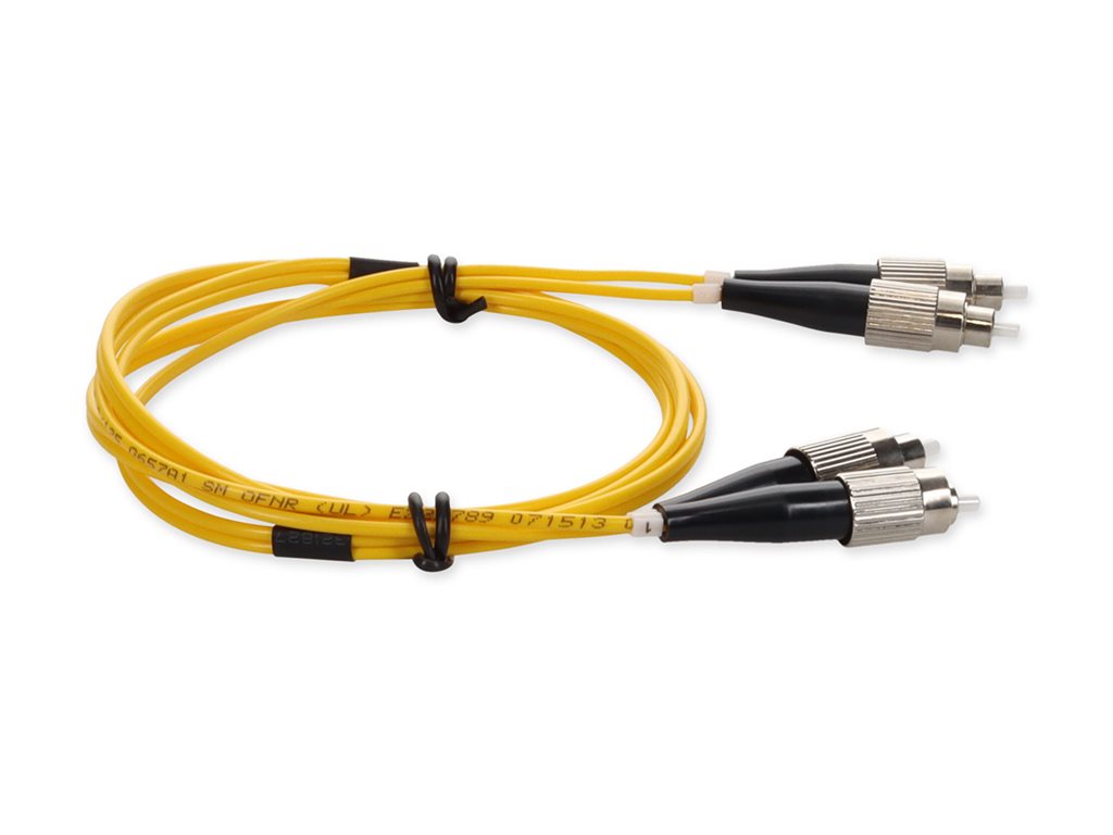 AddOn - Patch cable - FC/UPC single-mode (M) to FC/UPC single-mode (M) - 2 m - fiber optic - duplex - 9 / 125 micron - 1
