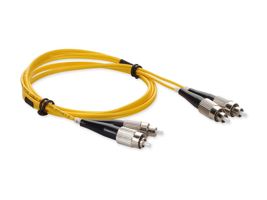 AddOn - Patch cable - FC/UPC single-mode (M) to FC/UPC single-mode (M) - 2 m - fiber optic - duplex - 9 / 125 micron - 1