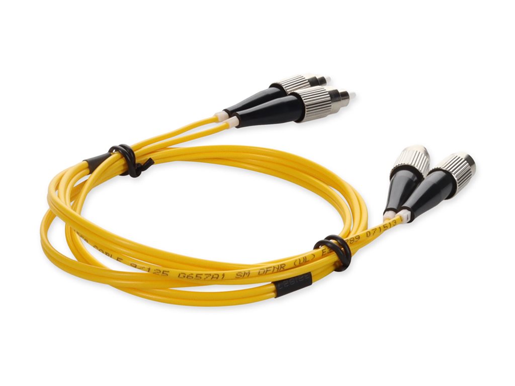 AddOn - Patch cable - FC/UPC single-mode (M) to FC/UPC single-mode (M) - 2 m - fiber optic - duplex - 9 / 125 micron - 1
