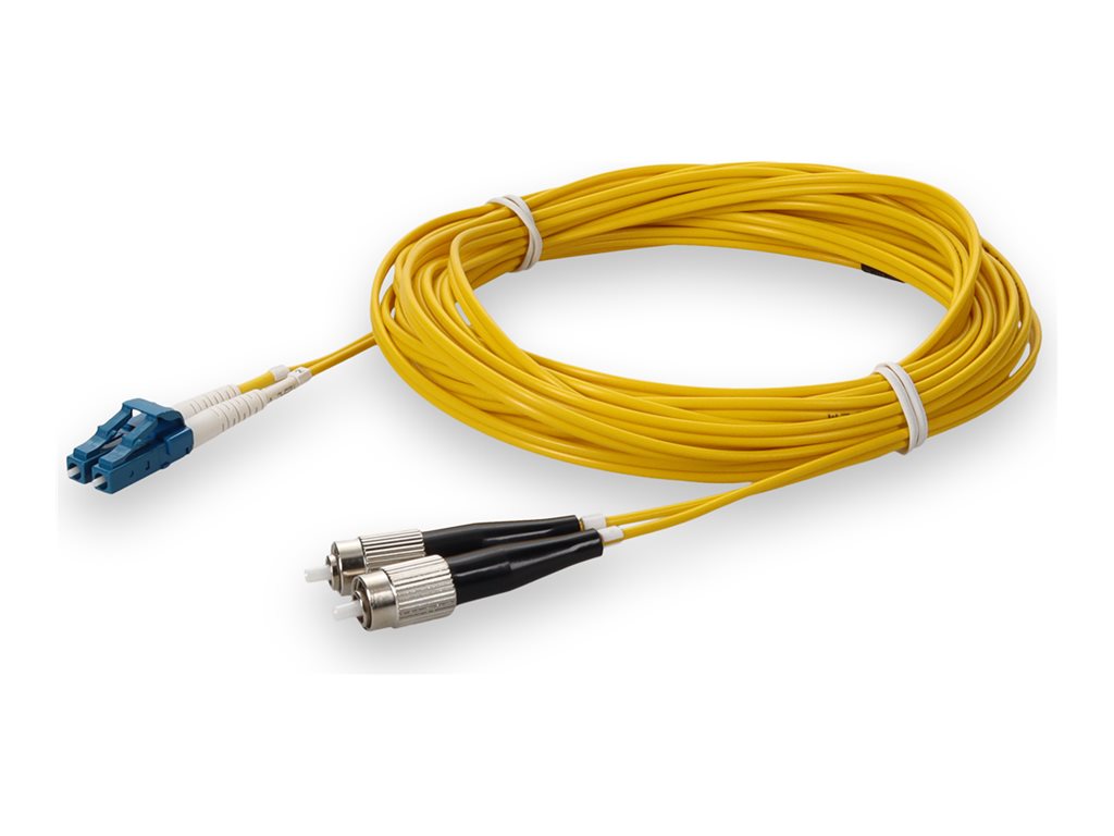 AddOn - Patch cable - FC/UPC single-mode (M) to LC/UPC single-mode (M) - 7 m - fiber optic - duplex - 9 / 125 micron - OS2 - ADD-LC-FC-7M9SMF