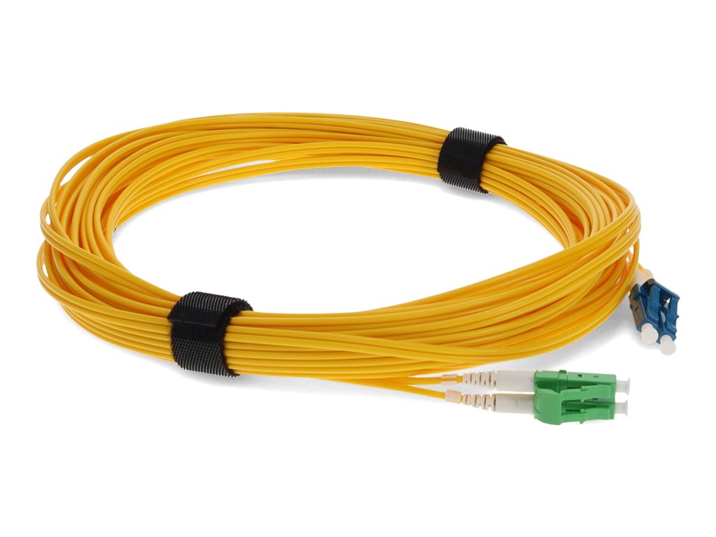 AddOn - Patch cable - LC/APC single-mode (M) to LC single-mode (M) - 15 m - fiber optic - duplex - 9 / 125 micron - OS2