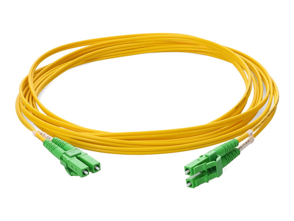 AddOn - Patch cable - LC/APC single-mode (M) to LC/APC single-mode (M) - 50 m - fiber optic - duplex - 9 / 125 micron -