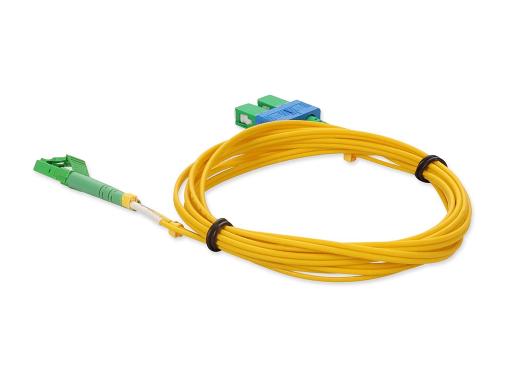 AddOn - Patch cable - LC/APC single-mode (M) to SC/APC single-mode (M) - 10 m - fiber optic - duplex - 9 / 125 micron -