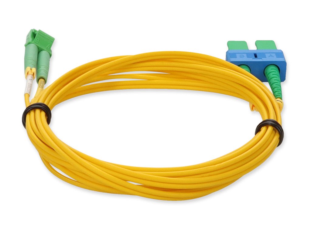 AddOn - Patch cable - LC/APC single-mode (M) to SC/APC single-mode (M) - 10 m - fiber optic - duplex - 9 / 125 micron -