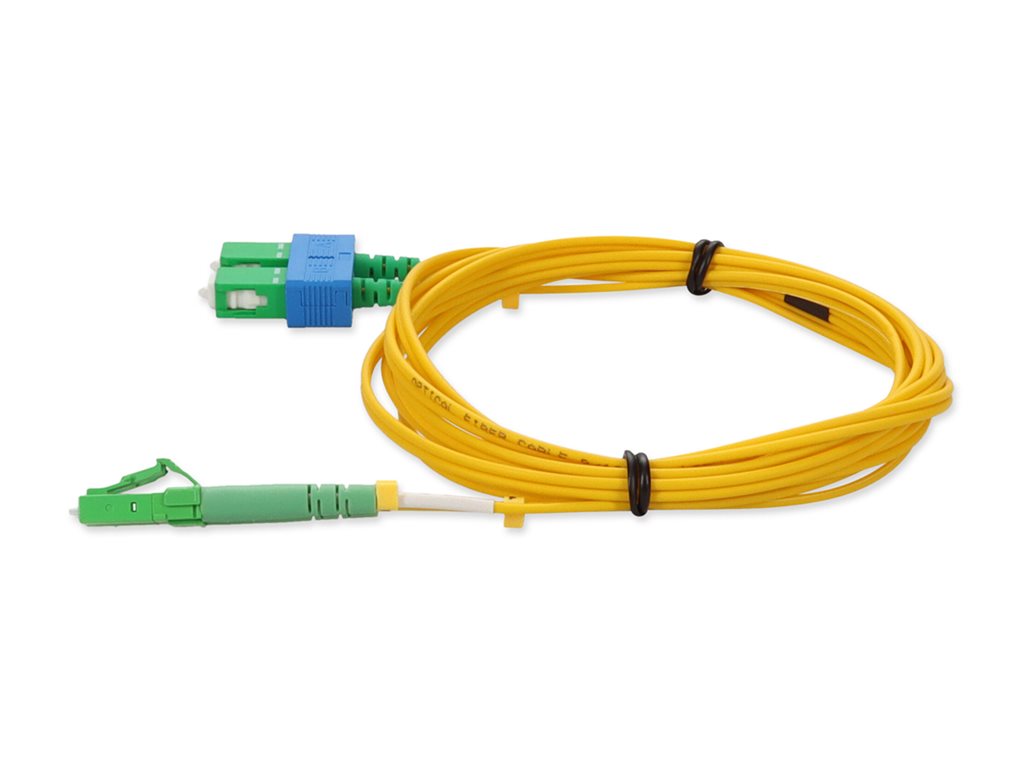 AddOn - Patch cable - LC/APC single-mode (M) to SC/APC single-mode (M) - 10 m - fiber optic - duplex - 9 / 125 micron -
