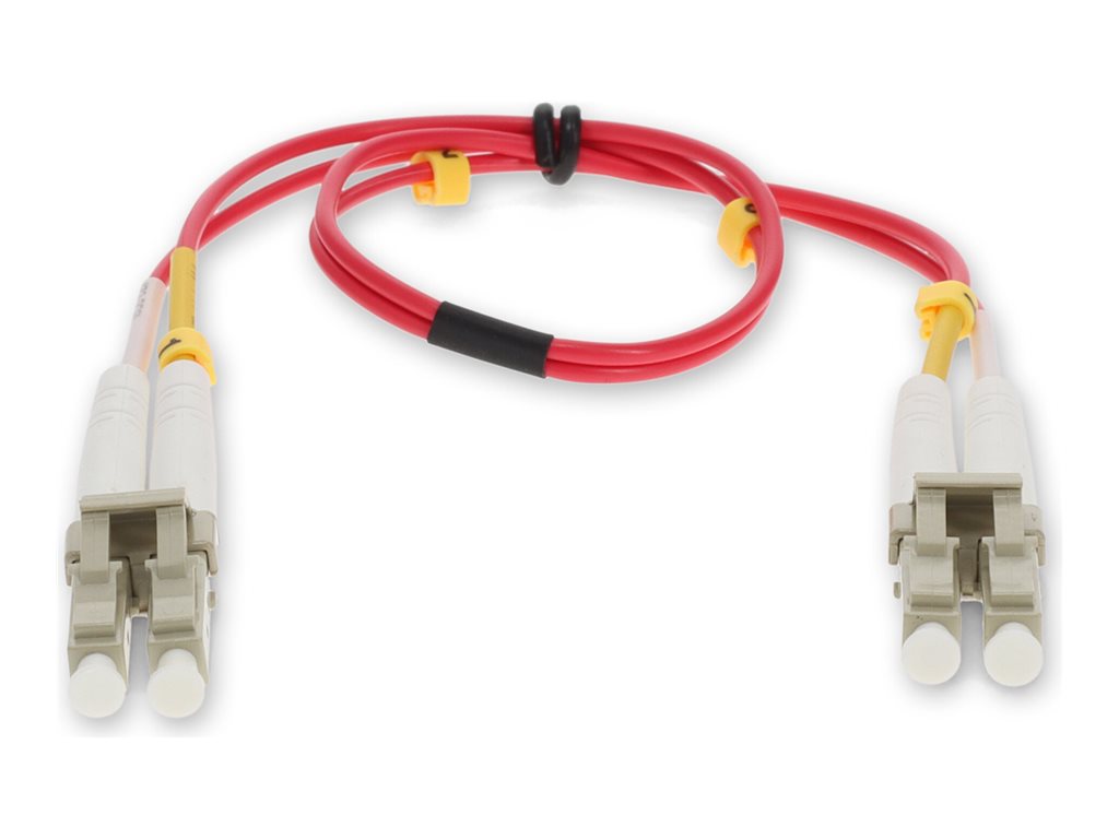AddOn - Patch cable - LC/UPC multi-mode (M) to LC/UPC multi-mode (M) - 10 m - fiber optic - duplex - 50 / 125 micron -