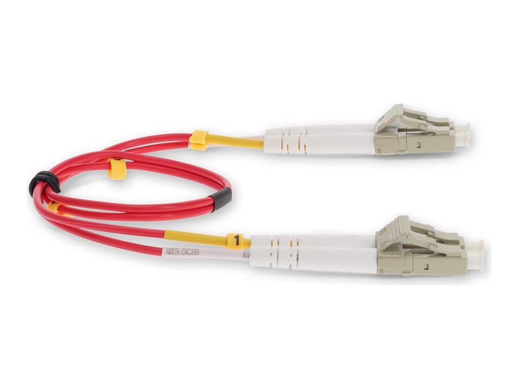 AddOn - Patch cable - LC/UPC multi-mode (M) to LC/UPC multi-mode (M) - 10 m - fiber optic - duplex - 50 / 125 micron -
