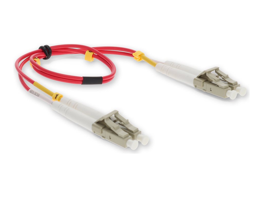 AddOn - Patch cable - LC/UPC multi-mode (M) to LC/UPC multi-mode (M) - 10 m - fiber optic - duplex - 50 / 125 micron -