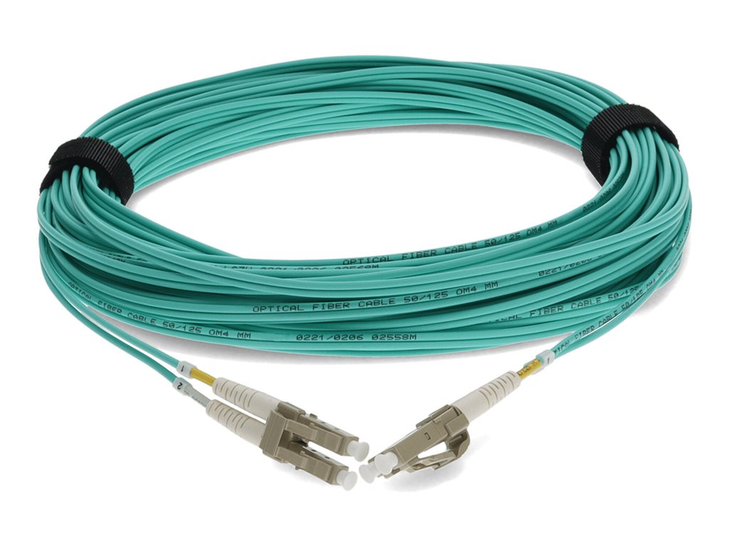 AddOn - Patch cable - LC/UPC multi-mode (M) to LC/UPC multi-mode (M) - 18 m - fiber optic - duplex - 50 / 125 micron - OM4 - ADD-LC-LC-1-8M5OM4