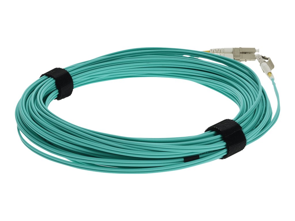 AddOn - Patch cable - LC/UPC multi-mode (M) to LC/UPC multi-mode (M) - 18 m - fiber optic - duplex - 50 / 125 micron - OM4 - ADD-LC-LC-1-8M5OM4