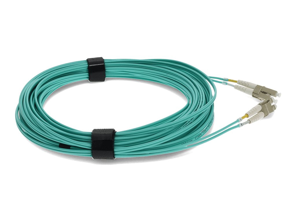 AddOn - Patch cable - LC/UPC multi-mode (M) to LC/UPC multi-mode (M) - 18 m - fiber optic - duplex - 50 / 125 micron - OM4 - ADD-LC-LC-1-8M5OM4