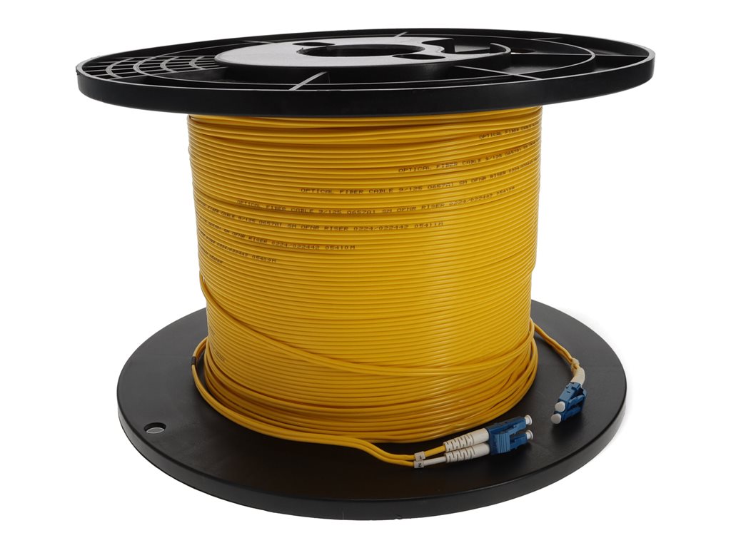 AddOn - Patch cable - LC/UPC single-mode (M) to LC/UPC single-mode (M) - 55 m - fiber optic - duplex - 9 / 125 micron - OS2 - ADD-LC-LC-5-5M9SMF