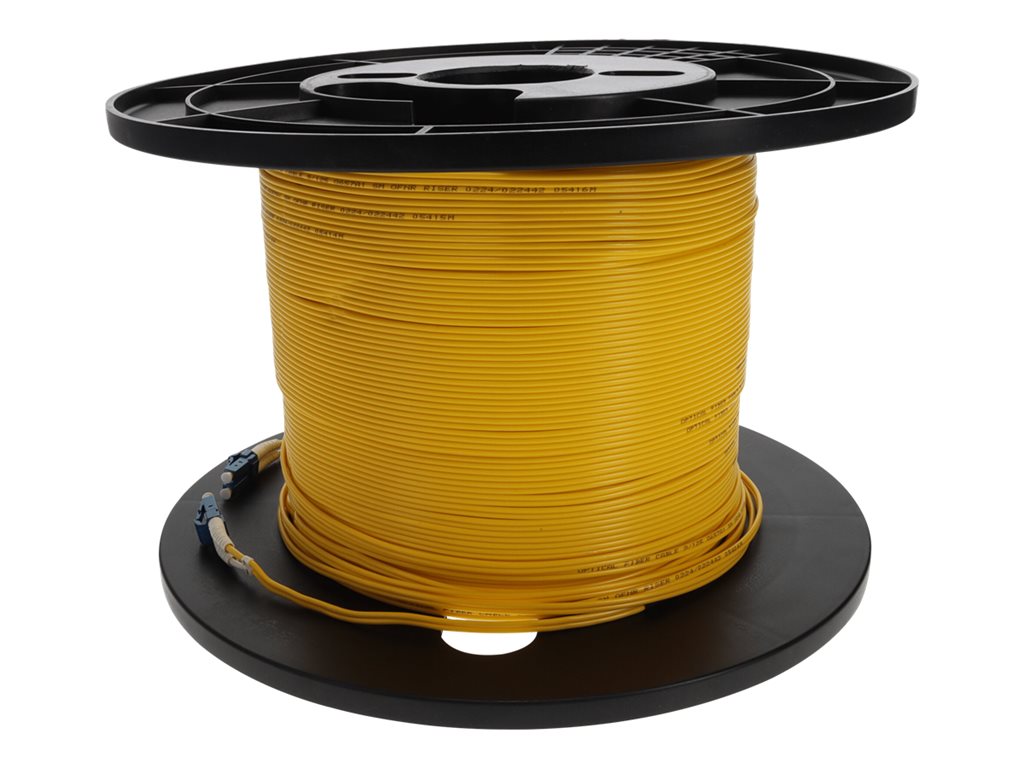 AddOn - Patch cable - LC/UPC single-mode (M) to LC/UPC single-mode (M) - 55 m - fiber optic - duplex - 9 / 125 micron - OS2 - ADD-LC-LC-5-5M9SMF