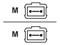 AddOn - Patch cable - MPO-12 multi-mode (M) to MPO-12 multi-mode (M) - 2 m - fiber optic - duplex - 50 / 125 micron - OM4 - OFNR ADD-MPOMPO-2M5OM4M