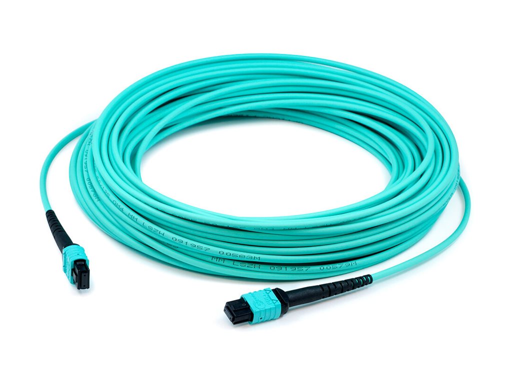 AddOn - Patch cable - MPO/PC multi-mode (F) to MPO/PC multi-mode (F) - 4 m - fiber optic - duplex - 50 / 125 micron -