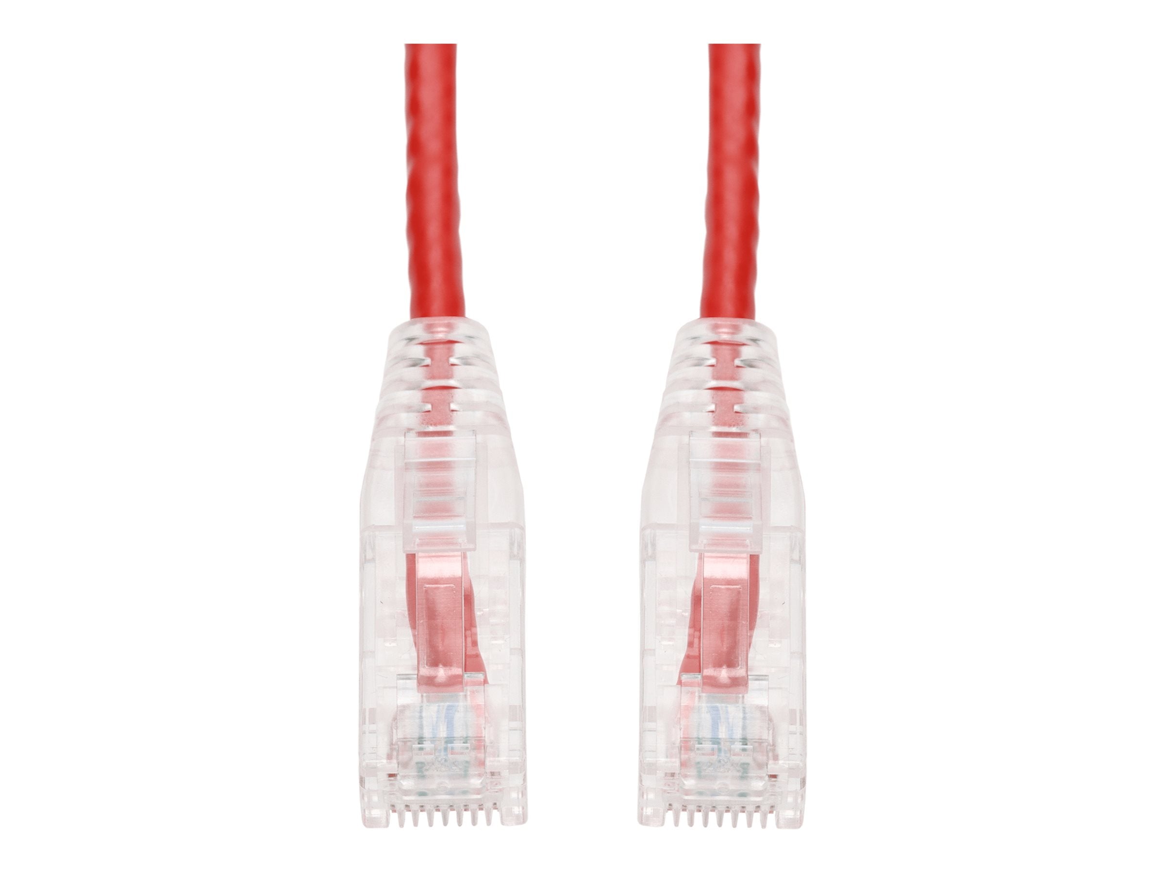 AddOn - Patch cable - RJ-45 (M) to RJ-45 (M) - 1 ft - UTP - CAT 6a - snagless - red ADD-1FSLCAT6A-RD