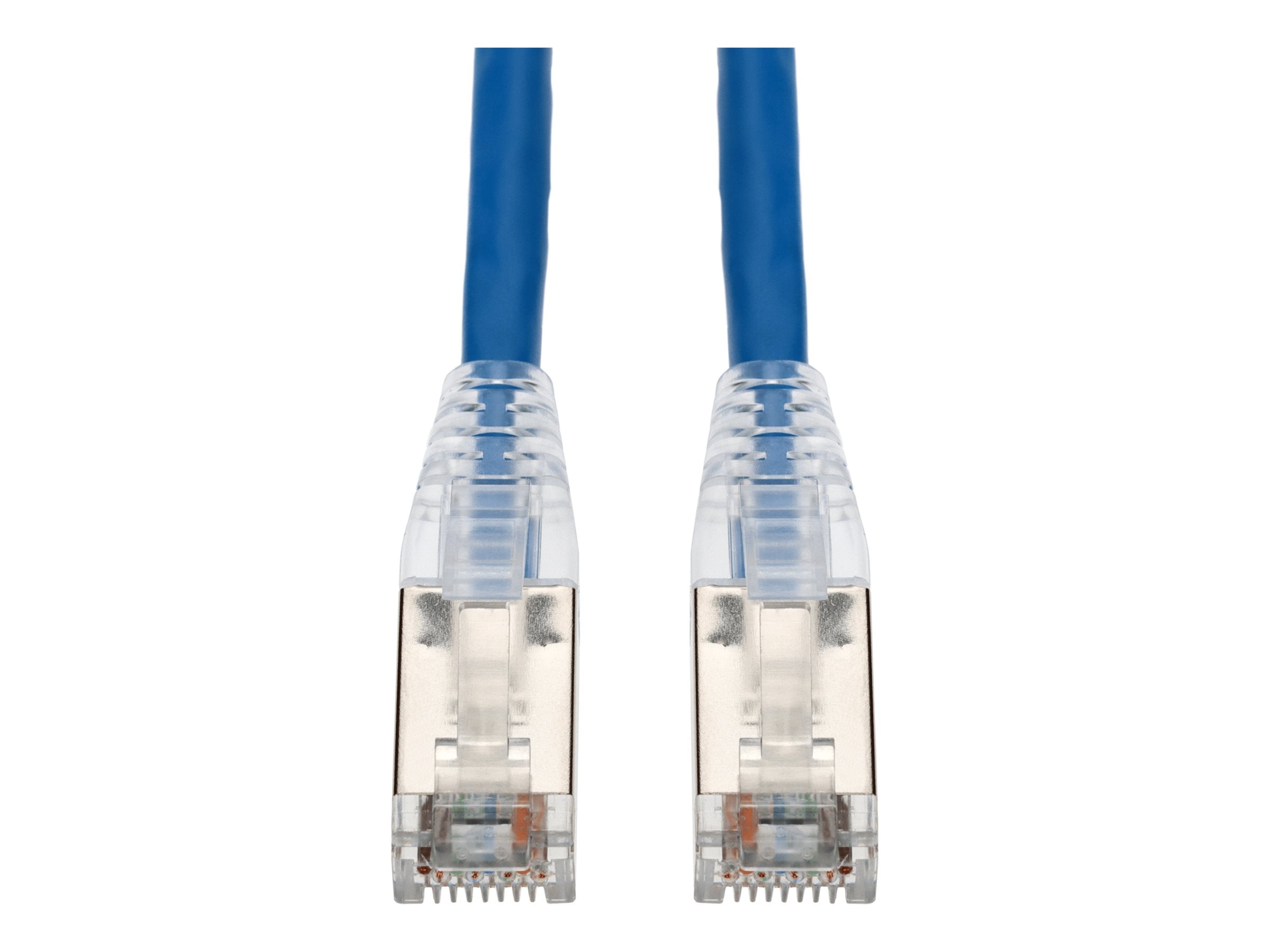 AddOn - Patch cable - RJ-45 (M) to RJ-45 (M) - 12 ft - STP - CAT 6 - snagless - blue ADD-12FCAT6S-BE