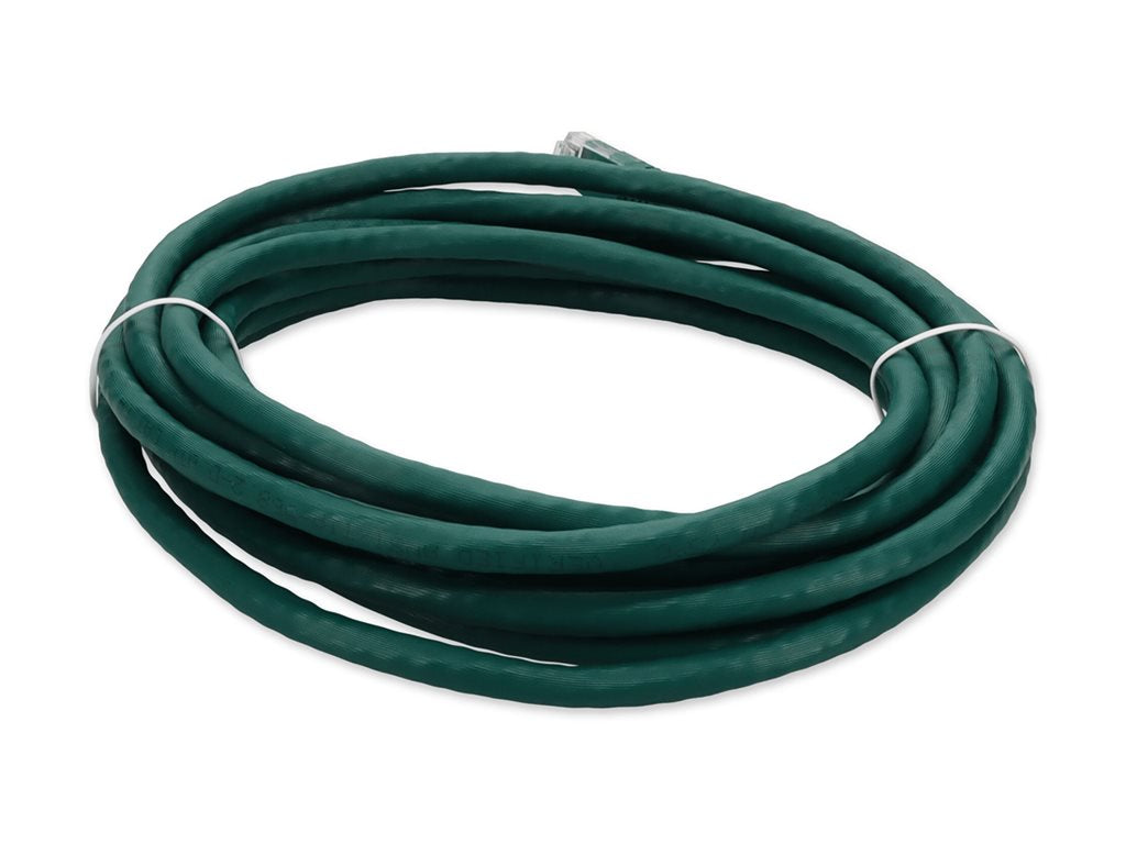 AddOn - Patch cable - RJ-45 (M) to RJ-45 (M) - 13 ft - UTP - CAT 6a - snagless - green