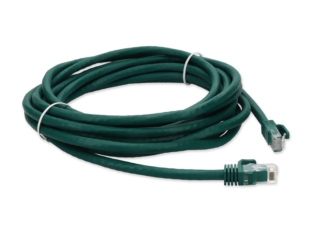AddOn - Patch cable - RJ-45 (M) to RJ-45 (M) - 13 ft - UTP - CAT 6a - snagless - green