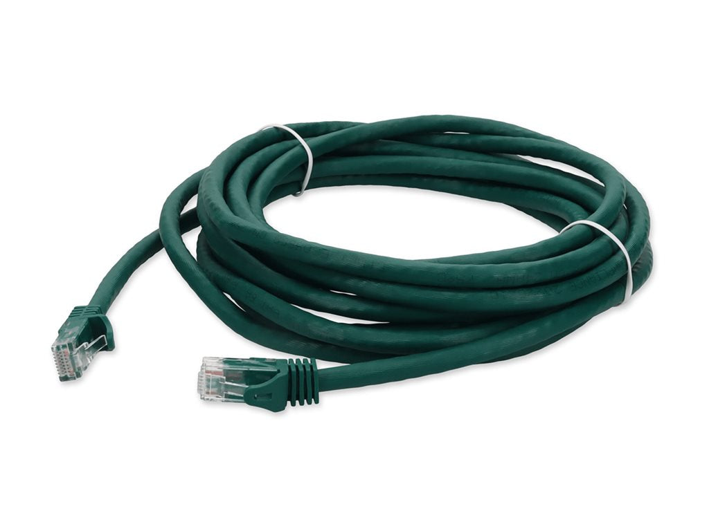 AddOn - Patch cable - RJ-45 (M) to RJ-45 (M) - 13 ft - UTP - CAT 6a - snagless - green