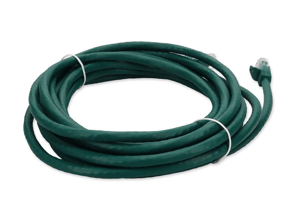 AddOn - Patch cable - RJ-45 (M) to RJ-45 (M) - 13 ft - UTP - CAT 6a - snagless - green