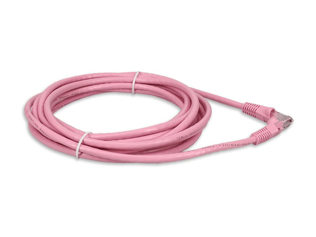 AddOn - Patch cable - RJ-45 (M) to RJ-45 (M) - 14 ft - UTP - CAT 6 - snagless - pink