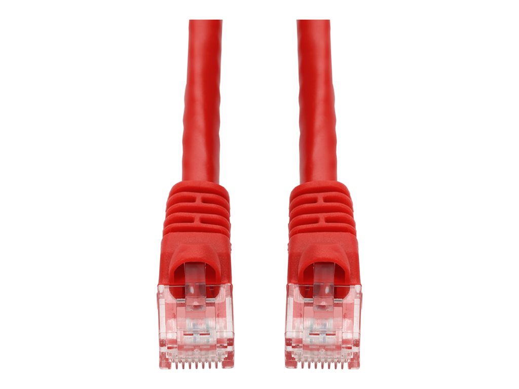 AddOn - Patch cable - RJ-45 (M) to RJ-45 (M) - 16 ft - UTP - CAT 6 - snagless - red