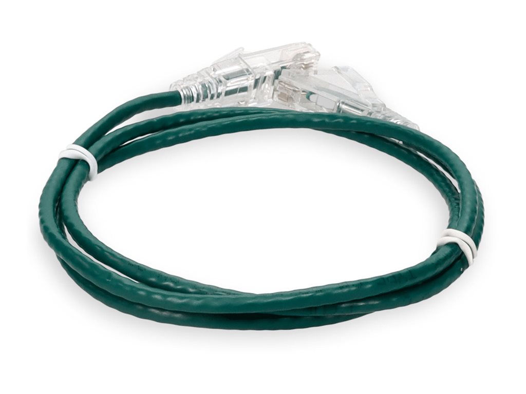 AddOn - Patch cable - RJ-45 (M) to RJ-45 (M) - 2 ft - UTP - CAT 6 - green ADD-2FSLCAT6-GN