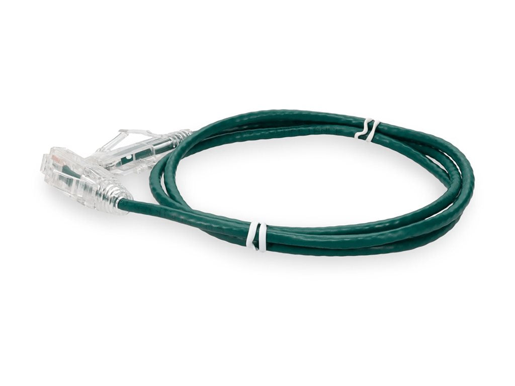 AddOn - Patch cable - RJ-45 (M) to RJ-45 (M) - 2 ft - UTP - CAT 6 - green ADD-2FSLCAT6-GN