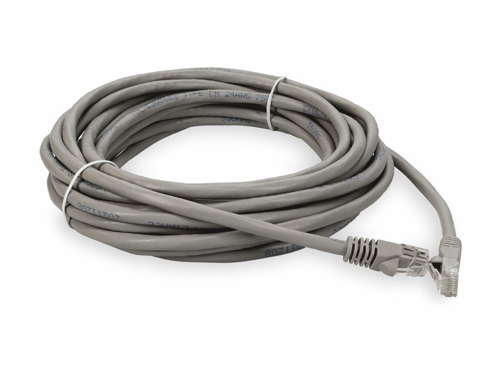 AddOn - Patch cable - RJ-45 (M) to RJ-45 (M) - 25 ft - UTP - CAT 6 - gray ADD-2-5FCAT6-GY